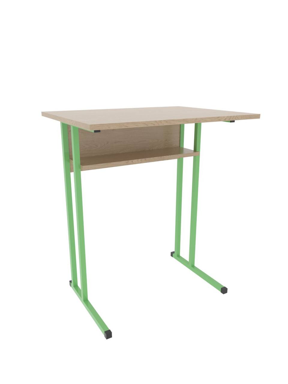 Стіл 1-місний з полицею ЛДСП.Ростова група №6 РІВНЕНСЬКЕ НВП УТОГ Ш700/Г500/В760мм.